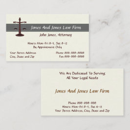 Rechtsanwältin Visitenkarte