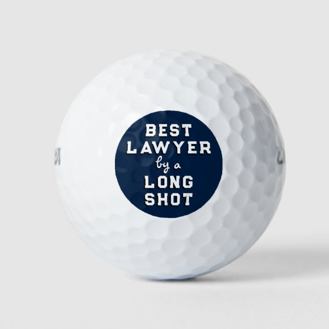Rechtsanwalts-Geschenkartikel Golfball (Vorderseite)