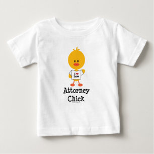 Rechtsanwalts-Küken-Säuglings-langer Hülsen-T - Baby T-shirt