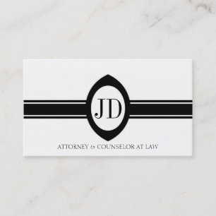 Rechtsanwalts-Rechtsanwalt-hängendes extravagante Visitenkarte