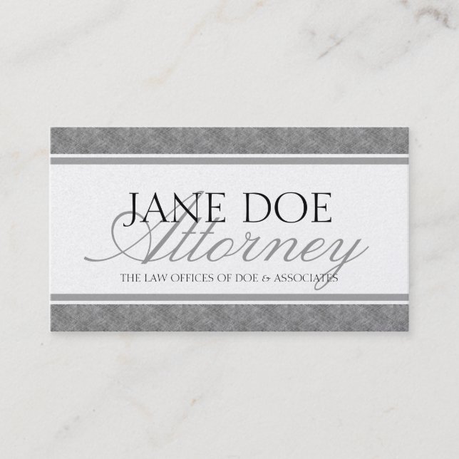 Rechtsanwalts-Rechtsanwalt-Sozietäts-Skript blaues Visitenkarte (Vorderseite)