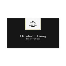 Rechtsanwalts-Visitenkarte-Schablone