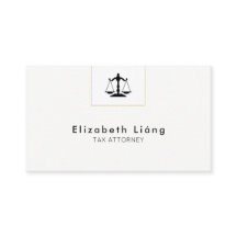 Rechtsanwalts-Visitenkarte-Schablone