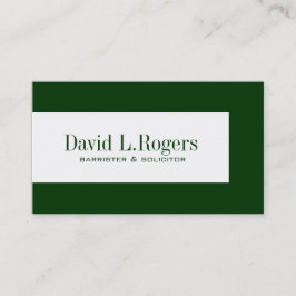 Rechtsanwalts-Visitenkarten Visitenkarte