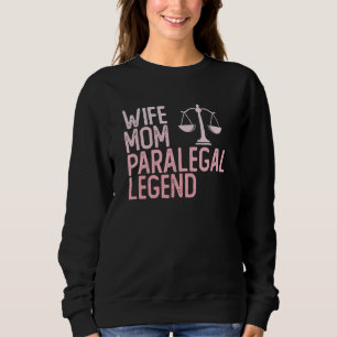 Rechtsanwaltsgehilfe Anwalt Rechtsbeistand Rechtsa Sweatshirt