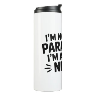 Rechtsanwaltsgehilfe Thermal Tumbler Ninja Thermosbecher