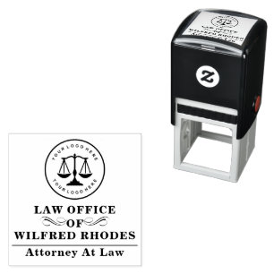 Rechtsanwaltsgeschäft   Law Office Black Permastempel