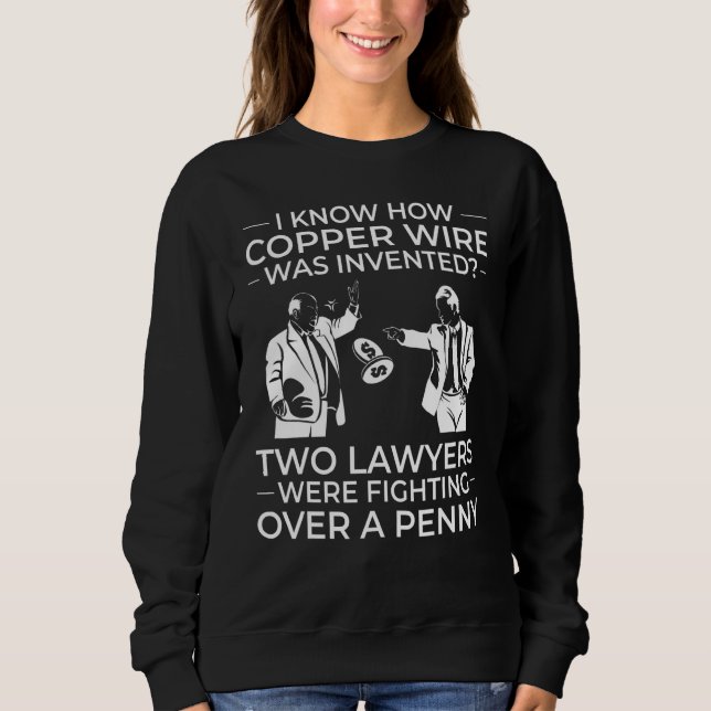 Rechtsanwaltskanzlei für Rechtsanwälte Sweatshirt (Vorderseite)