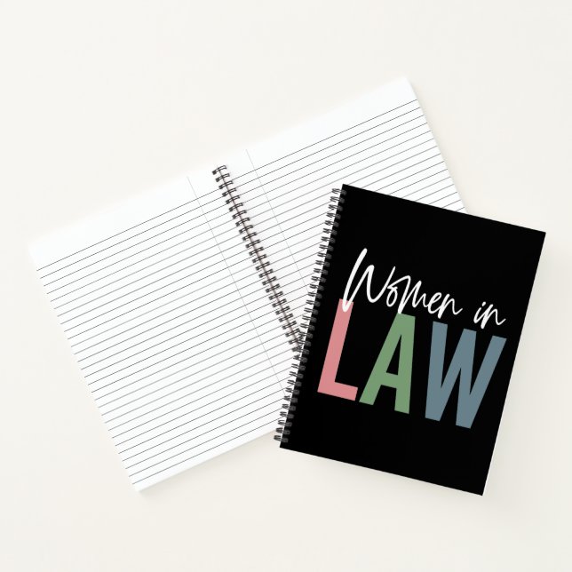 Rechtsanwaltsstudentin Notizbuch (Innenseite)