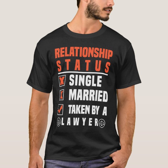 Rechtsanwaltsverhältnis T-Shirt (Vorderseite)