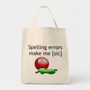 Rechtschreibfehler machen mich zum Grammar-Spaß Tragetasche