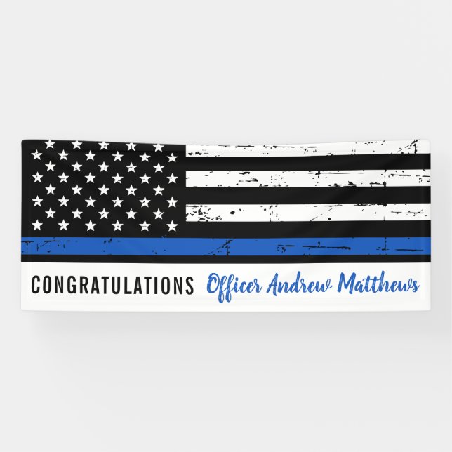 Rechtsdurchsetzung durch den Abschluss der Polizei Banner (Horizontal)