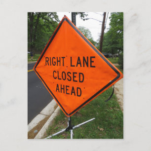 Rechtsgrundstück geschlossen postkarte