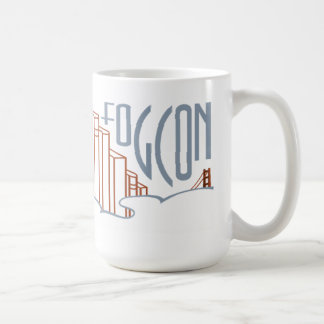 Rechtshändige FOGcon Brücken-Logo-Tasse Tasse