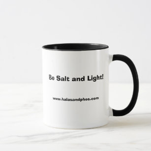 Rechtshändige Salz-und Licht-Tasse Tasse