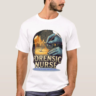 Rechtsmedizinerin, die das Unsichtbare beleuchtet T-Shirt