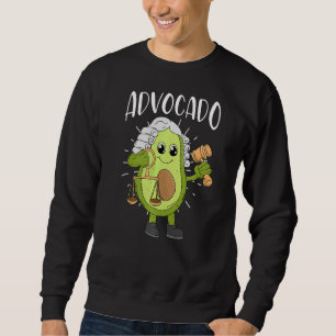 Rechtswissenschaft Avocado Student Advocado Anwält Sweatshirt