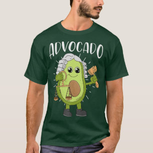 Rechtswissenschaft Avocado Student Advocado Anwält T-Shirt