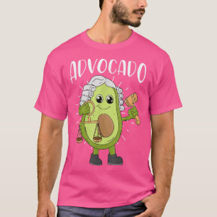 Rechtswissenschaft Avocado Student Advocado Anwält T-Shirt