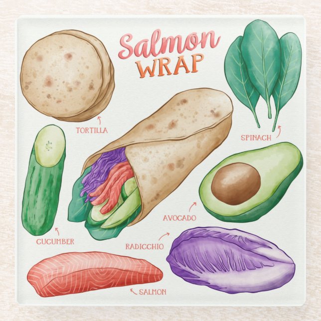 Recipe Glass Untersetzer (Vorderseite)