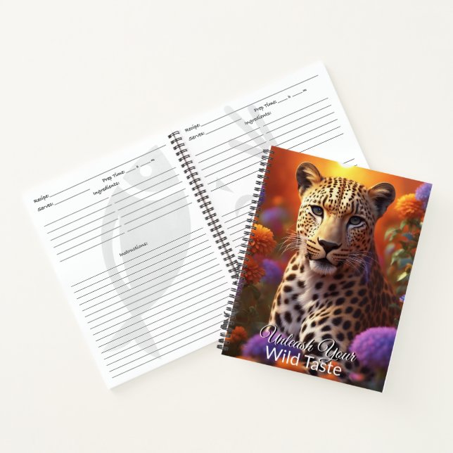 Recipe Spirale Notebook Notizbuch (Innenseite)