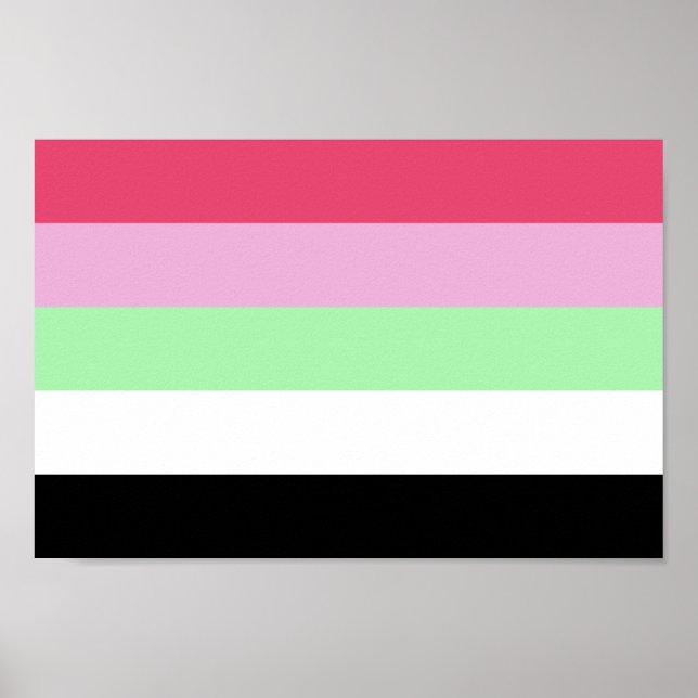 recipromantischer Stolz Poster (Vorne)