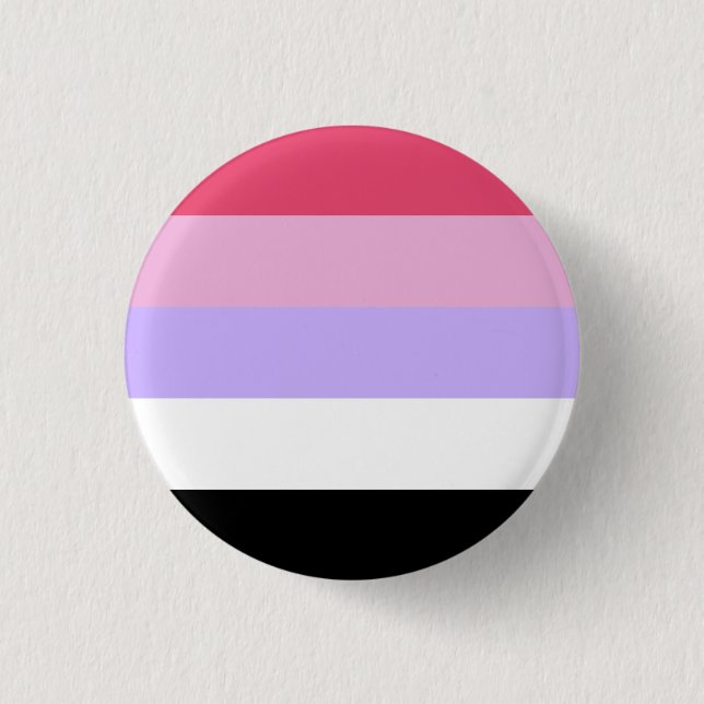 Reciprosexual Pride Flag Button (Vorderseite)
