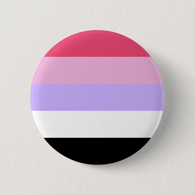 Reciprosexual Pride Flag Button (Vorderseite)