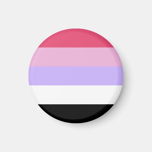 Reciprosexual Pride Flag Magnet (Vorne)