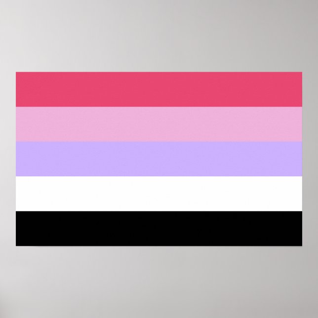 Reciprosexueller Stolz Poster (Vorne)