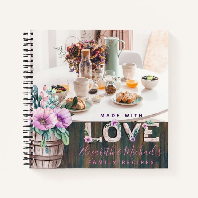 RECIPS - Heirloom Geschenk Großmutter Mama Notizbuch (Vorderseite)