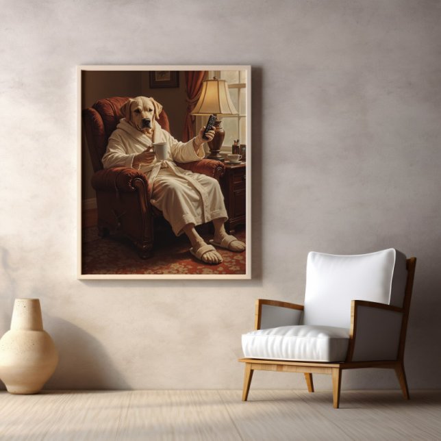 Recliner King: Coffee And Chew Poster (Von Creator hochgeladen)