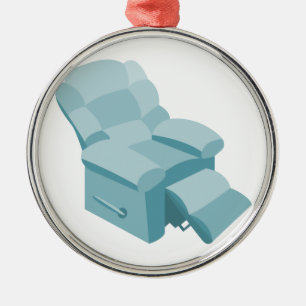 Recliner Silbernes Ornament