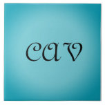 Recoleta Cornflower Blue Fliese<br><div class="desc">Diese wunderschöne,  blaue Kornblume behalte dir warm,  wenn du blau bist. Es kann auch personalisiert sein,  es zu einer eigenen Decke zu machen</div>