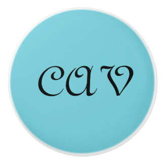 Recoleta Cornflower Blue Keramikknauf