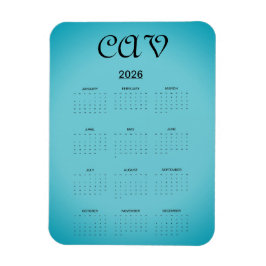 Recoleta Cornflower Blue Magnet