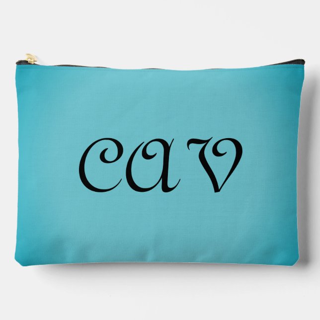 Recoleta Cornflower Blue Zubehörtasche (Vorderseite)