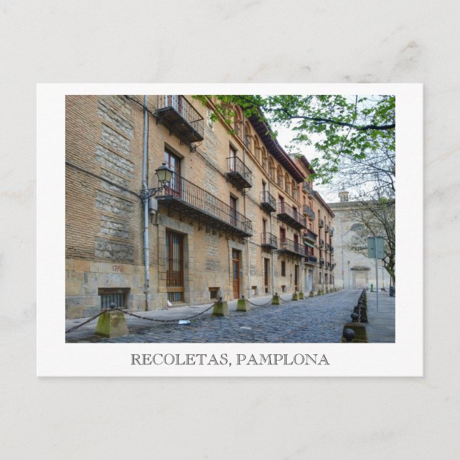 Recoletas, Pamplona Postkarte (Vorderseite)