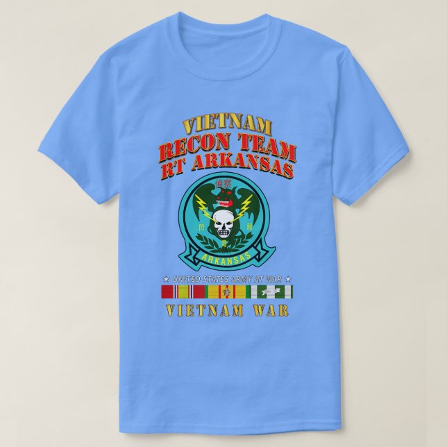 Recon Team RT Arkansas Dragon Vietnamw VN SVC T-Shirt (Design vorne)