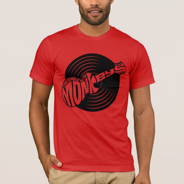 Record Logo B&W T-Shirt (Vorderseite)