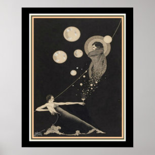 "Record of My Existence" Art Deco Print 16 x 20 Poster