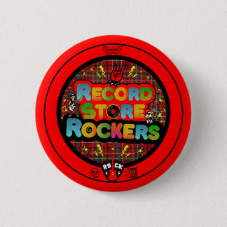Record Store Rockers Button