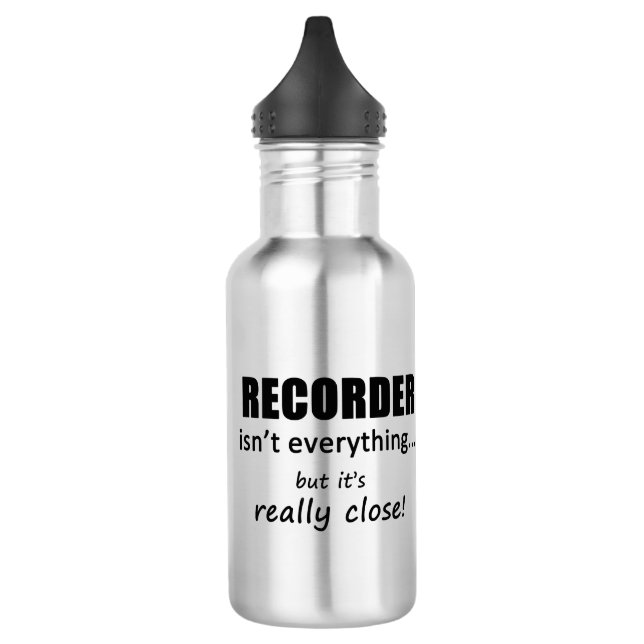 Recorder ist nicht alles edelstahlflasche (Links)