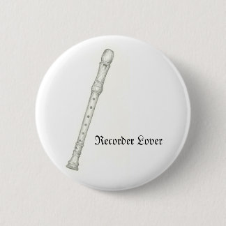 Recorder-Liebhaber Button