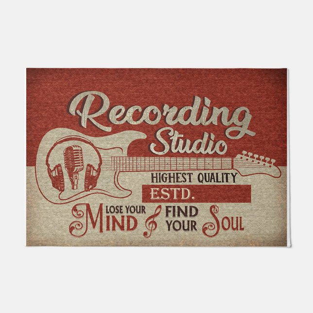 Recording Studio, Suchen Sie Ihr Soul Fußmatte (Vorderseite)