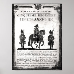 Recruitment poster for the Fifth Regiment