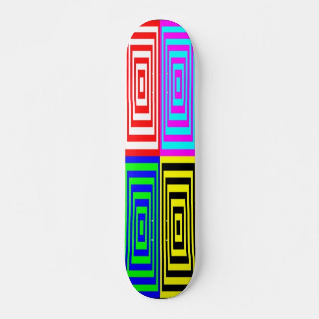 Rectangle Crazy Skateboard (Vorne)