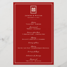 Rectangle Double Happiness Chinesisches Hochzeitsp