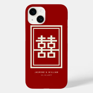 Rectangle Double Happiness Klassische chinesische  Case-Mate iPhone Hülle