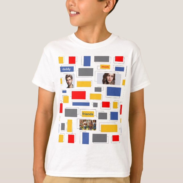 Rectangles T-Shirt (Vorderseite)